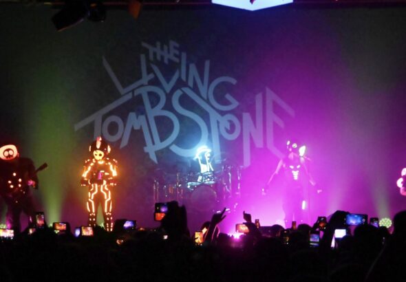 the living tombstone